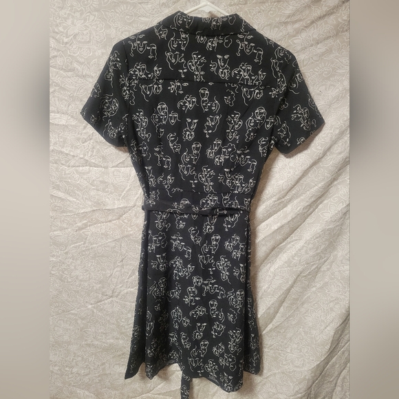 Funky face dress with pockets xs - Picture 6 of 8